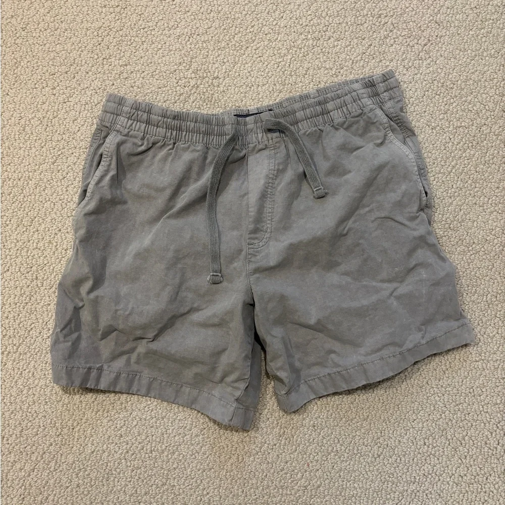 7 Inch Surfside Pull-On Shorts Men's Gray Casual Shorts - Picture 1 of 3